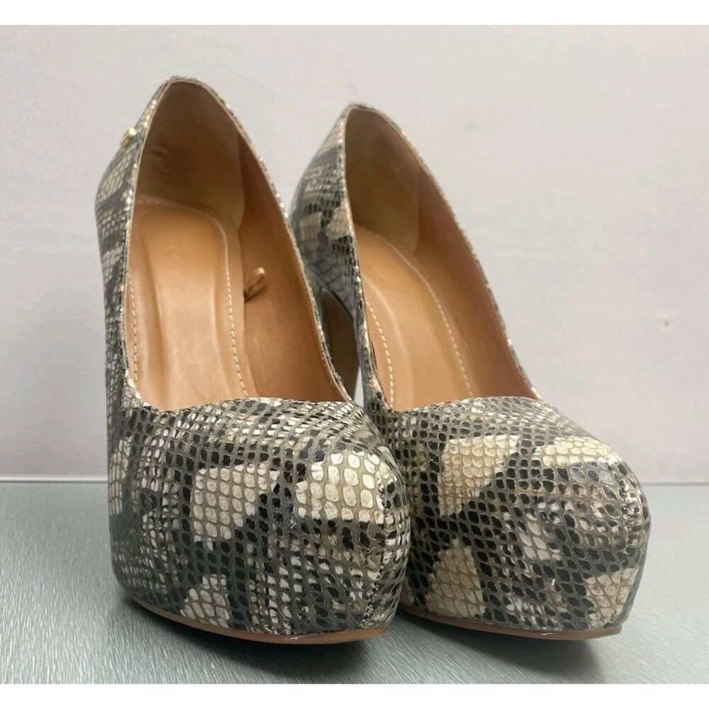 Kazar Women’s Pumps   Animal Leather, Size 37